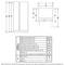 GE SIDE BY SIDE 25 3 CF E2E GLASS  LED