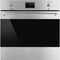 SMEG SFU6302TVX Single Wall Ovens Fingerprint-Proof Stainless Steel Front View
