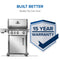 NAPOLEON BBQ RP425SIBNSS2 Pro Style BBQs Stainless Steel – Official Product Photo