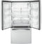 GE Appliances GWE19JYLFS French Door Refrigerators Fingerprint Resistant Stainless – Catalog Photo