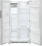 Frigidaire FRSS2623AW Side By Side Refrigerators White – Angle View