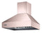 Viking VCWH53648BH Ducted Mount Hoods Blush Front View