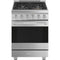 Smeg SPR24UGGX Professional Ranges Satin Stainless Steel Front View