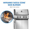 Napoleon P500VXRSIBNSS Natural Gas BBQs Stainless Steel – Lifestyle Photo