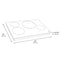 ZLINE RCIND30 Electric Cooktops 0 – Angle View