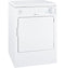GE Appliances DSKP333ECWW Portable Dryers White On White Front View