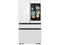 Samsung RF90F23AEW French Door Refrigerators White Glass Front View
