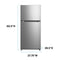 AVANTI FF14D0W4 Top Freezer Refrigerators White – Detail Close-up