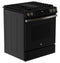 GE Appliances GGS600AVDS Slide-In Ranges Fingerprint Resistant Black Slate – Back Panel