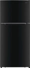 FRIGIDAIRE FRTE1835AB Top Freezer Refrigerators Black Front View