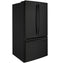 GE Appliances GNE27JGMBB French Door Refrigerators Black – Official Product Photo