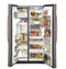 GE Appliances GZS22IMNES Side By Side Refrigerators Fingerprint Resistant Slate – Catalog Photo