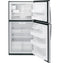 GE Appliances GIE21GSHSS Top Freezer Refrigerators Stainless Steel – Official Product Photo