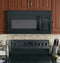 GE Appliances JVM6175DKBB Over The Range Microwaves Black – Detail Close-up