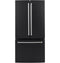 CAFE CWE19SP3ND1 French Door Refrigerators Matte Black – Detail Close-up