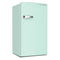 Avanti RMRS31X7GIS Compact Refrigerators Seafoam Green Front View
