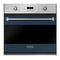 Viking RVSOE330SB Single Wall Ovens Slate Blue Front View
