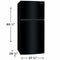 Frigidaire FFHT1425VB Top Freezer Refrigerators Black – Appliance Image