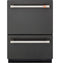 CAFE CDD420P3TD1 Built-In Dishwashers Matte Black Front View