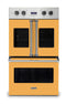 Viking VDOF7301DA Double Wall Ovens Daffodil Front View