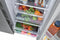 Frigidaire FRSG2115AV Side By Side Refrigerators Fingerprint-Resistant Stainless Steel Look – Control Panel