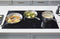 Viking RVIC3366BBG Electric Cooktops Black Glass – Studio Shot