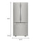 LG LFCS22520S French Door Refrigerators Stainless Steel – Catalog Photo