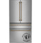 CAFE CGE29DP2TS1 French Door Refrigerators Stainless Steel – Lifestyle Photo