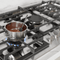 Bosch NGM5059UC Gas Cooktops Stainless Steel – Angle View
