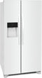 Frigidaire FRSS2623AW Side By Side Refrigerators White – Side Profile