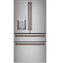 CAFE CVE28DP2NS1 French Door Refrigerators Stainless Steel – Studio Shot