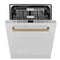 ZLINE DWMTZ30424CB Built-In Dishwashers Champagne Bronze – Official Product Photo