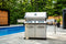NAPOLEON BBQ P665RSIBNSS Prestige 665 RSIB with Infrared Side and Rear Burner , Natural Gas in Stainless Steel