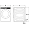 GE APPLIANCES GFD85ESSNWW GE® 7.8 cu. ft. Capacity Smart Front Load Electric Dryer with Steam and Sanitize Cycle