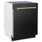 ZLINE DWVZBS24G Built-In Dishwashers Gold Front View