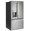 GE Appliances PYD22KYNFS French Door Refrigerators Fingerprint Resistant Stainless – Detail Close-up