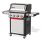weber-1501056-spirit-sp-425-gas-grill-liquid-propane-stainless-steel Front View