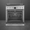 Smeg SPR30UGGX Professional Ranges Satin Stainless Steel – Catalog Photo
