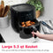 Frigidaire FRAFM100B Small Appliances Black – Studio Shot