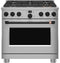 CAFE C2Y366P2TS1 Café™ 36" Smart Dual-Fuel Commercial-Style Range with 6 Burners (Natural Gas)