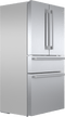 Bosch B36CL80SNS French Door Refrigerators Stainless Steel – Studio Shot