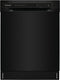 Frigidaire FFBD2420UB Built-In Dishwashers Black Front View