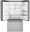 CAFE CYE22UP2MS1 French Door Refrigerators Stainless Steel – Appliance Image