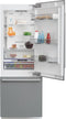Blomberg Appliances BRFB1920SS Bottom Freezer Refrigerators Stainless Steel Front View