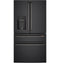 CAFE CXQB4H4PNBT Refrigerator Accessories Brushed Black – Catalog Photo
