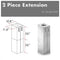 ZLINE 2PCEXTGL9I Range Hood Accessories 0 Front View