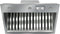 MIELE DAR1130 Ducted Mount Hoods Stainless Steel Front View