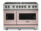 Viking VGR5488BBH Freestanding Ranges Blush Front View