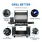 Napoleon RP525SIBPK2 Pro Style BBQs Black – Studio Shot