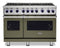 Viking VGR74828BMALP Freestanding Ranges Martini Front View